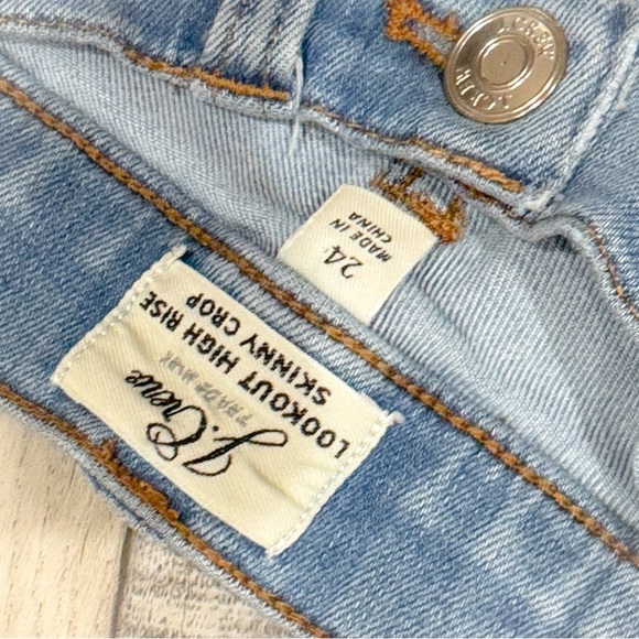 J. Crew “lookout high rise skinny crop” 24 ❤️ - Picture 7 of 8
